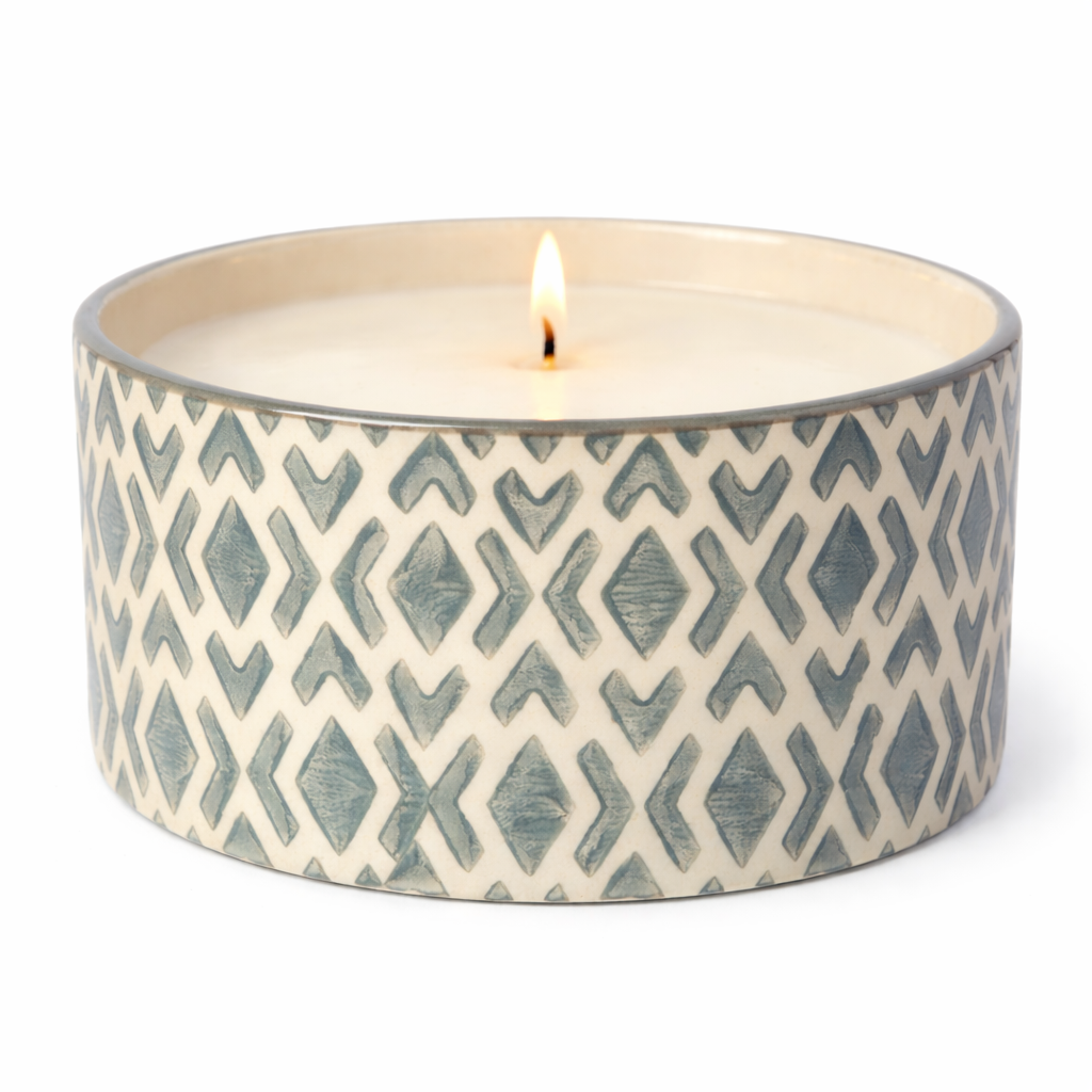 Lantern Cove Home Fragrances | Scented Soy Candles & Diffusers Australia Lantern Cove Home Fragrances | Scented Soy Candles & Diffusers Australia Lit Candle In Ceramic Holder