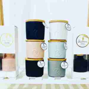 Pastel Soy Wax Candles and Diffusers